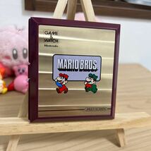 (美品) Nintendo GAME WATCH ゲームウォッチ マリオブロス マリオブラザーズ MARIO BROS MW-56 1983年 ビンテージ 動作確認、消毒済み_画像1