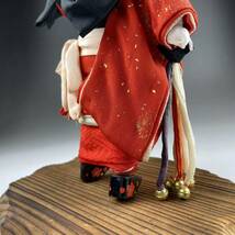 ◆時代 遊郭 禿 カムロ人形 24cm 日本人形 雛人形_画像9