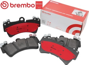 brembo тормозные накладки керамика левый и правый в комплекте VOLKSWAGEN GOLF VI 1KCDLF 10/03~13/04 передний P85 129N