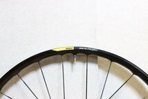 ○MAVIC マビック XA ELITE DISC シマノフリー 10s対応 クリンチャー チューブレス 27.5インチ ホイールセット_画像6