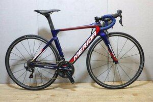 ULTEGRAカスタム!!■MERIDA メリダ REACTO 4000 フルカーボン SHIMANO WH-RS300 R8000 2X11S サイズXS 2018年モデル 超美品