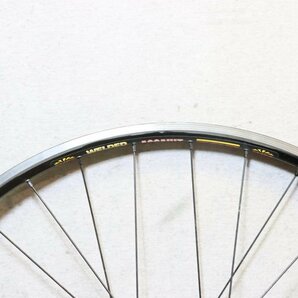 値下げ! ○SHIMANO シマノ DH-2N72 ハブダイナモ フロントホイールの画像5