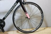 ■Bianchi ビアンキ FENICE PRO スカンジウムフレーム SHIMANO 105 R7000 2X11S サイズ55 2018年モデル 美品_画像3