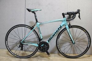 ■Bianchi ビアンキ INTENSO フルカーボン MAVIC KSYRIUM ELITE UST SHIMANO 105 5800 2X11S サイズ50 2018年モデル 美品