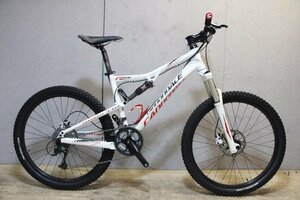 ■cannondale キャノンデール rzone TWENTY women 26インチ フルサス SHIMANO 3X9S サイズS 2012年モデル 美品