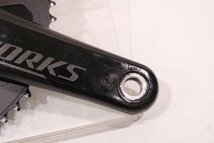 ★SPECIALIZED S-WORKS POWER CRANKS DUAL 172.5mm 52/36T 2×11s 両側計測パワーメーター カーボンクランクセット BCD:110mm 美品_画像5