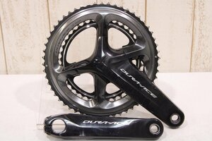 ★SHIMANO シマノ FC-R9100 DURA-ACE 172.5mm 54/39T 2x11s 左側計測 パワーメータークランクセット BCD:110mm