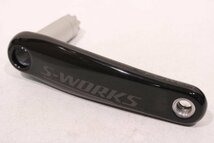 ★SPECIALIZED S-WORKS POWER CRANKS DUAL 172.5mm 52/36T 2×11s 両側計測パワーメーター カーボンクランクセット BCD:110mm 美品_画像6