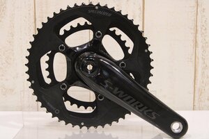 ★S-WORKS SPECIALIZED スペシャライズド POWER CRANKS 172.5mm 52/36T 2x11s パワーメーター カーボンクランク BCD:110mm 右側のみ