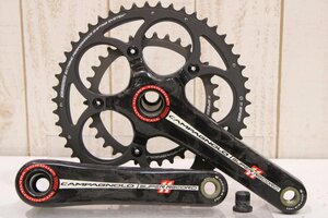 ★Campagnolo カンパニョーロ SUPER RECORD 170mm 50/34T 2x11s クランクセット BCD:110mm 超美品