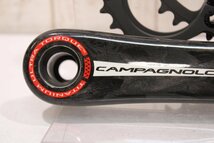 ★Campagnolo カンパニョーロ SUPER RECORD 170mm 50/34T 2x11s クランクセット BCD:110mm 超美品_画像5