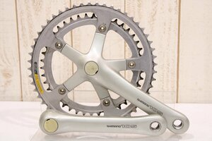 ★SHIMANO シマノ FC-1055 105 165mm 52/42T 2x8/9s クランクセット BCD:130mm