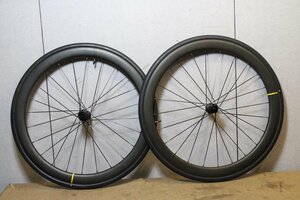 ○MAVIC マビック COSMIC SL45 DISC シマノフリー 11s対応 チューブレス カーボンホイールセット 美品