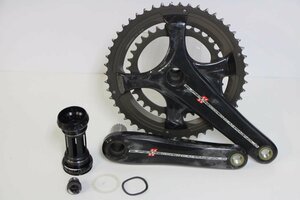 ★Campagnolo カンパニョーロ SUPER RECORD 170mm 50/34T 2x11s カーボンクランクセット BCD:110mm