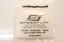 ▽SPEEDPLAY スピードプレイ Platform Leg Length Shim Kit 未使用品_画像2