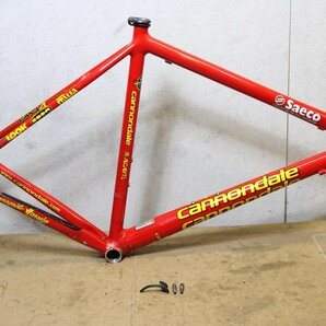 □cannondale キャノンデール CAAD4 SAECO Made in USA アルミフレーム 565mm(C-T) 希少品の画像1
