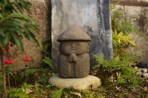 　苔庭　日本庭園　Made in Japan Ornament　お地蔵さん　石地蔵