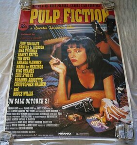 ヴィンテージ PULP FICTION パルプフィクション 特大ポスター Made in England