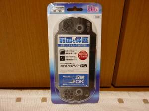 PSVita用、傷カバーフロントクリアカバーPSV、新品、198円配送