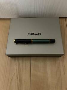 ペリカン M600　EF 極細字 スーべレーン 　Pelikan 万年筆　グリーン