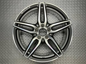 【中古1本】ベンツ EクラスAMG純正 19x9J+49 5穴112 ハブ径66.5 メルセデスベンツ(23020239)