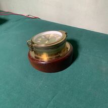 中古　WEMPE CORUM アドミラルズカップ 船舶時計 掛け時計 置き時計 ドイツ製 ジャンクで出品_画像5
