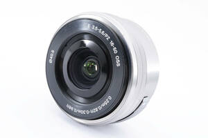 Sony SELP1650 E 16-50mm F3.5-5.6 PZ OSS シルバー 1円スタート [ジャンク品] #7947