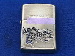 12/152　【動作未確認】　ZIPPO　ジッポー　オイルライター　阪神タイガース　2007年　シリアルナンバー入り　限定品