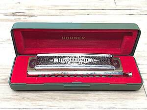 11/171 【動作確認済】HOHNER ホーナー ハーモニカ Chromonica 270 クロマチック ドイツ製 12穴 楽器