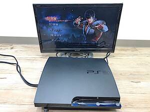 1/141 【傷・汚れ有り】　SONY　プレイステーション３　PS3　CECH-2500A 160GB ブラック　ソニー　ゲーム機