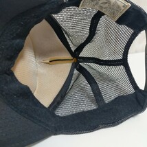 schott ショット 希少 ワッペンロゴキャップ 帽子 3149013 TRACKER CAP BASIC LOGO フリー ブラック(黒）_画像7