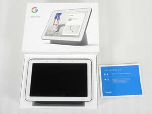 [R321]☆美品★Google/グーグル Nest hub スマートスピーカー GA00515-JP