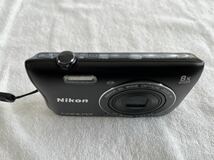 Nikon COOLPIX S3700 ニコン クールピクス コンデジ ブラック_画像2