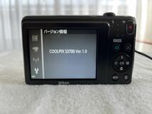 Nikon COOLPIX S3700 ニコン クールピクス コンデジ ブラック_画像4