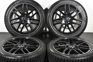 ☆BIGWAY EURO AFG 18インチ☆PCD112 7.5J +33☆ヨコハマ アイスガード IG60☆225/45R18☆ベンツ W205 Cクラス C43 AMG Aクラス CLA☆