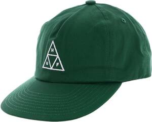 HUF Ess. Unstructured Triple Triangle Snapback Hat Cap Forest Green キャップ 