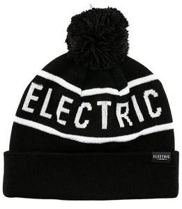 Electric Riding Pom Beanie Black ビーニー 