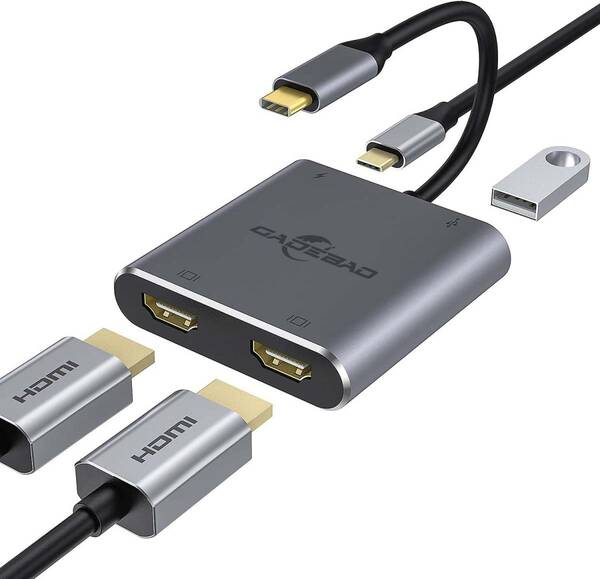 GADEBAO USB-C HDMI 変換 アダプター