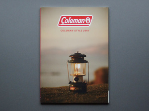 【カタログのみ】Coleman 2019.01 検 コールマン ランタン テント バッグ バックパック 寝袋 美品