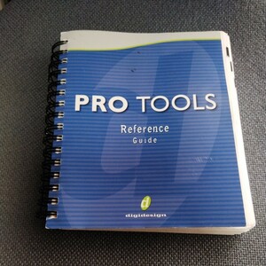PRO TOOLS Reference Guide manual only 