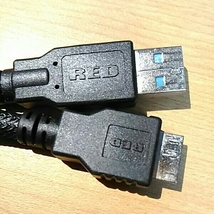 RED用USB3.0ケーブル、約70Cm 管理No.1601_画像2