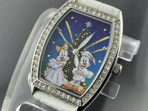 [A1262]1円～☆メンズ レディース腕時計 クォーツ ディズニー 東京ディズニーシー クリスマス2004モデル 動作品