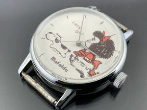 [A1260]本体のみの為 1円～☆手巻き腕時計 SEIKO セイコー mafalda マファルダ 8004-0090 動作品