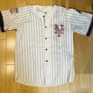 スターター メッツ 半袖 ベースボール シャツ サイズ XL ■ MLB メンズ / 古着 STARTER METS