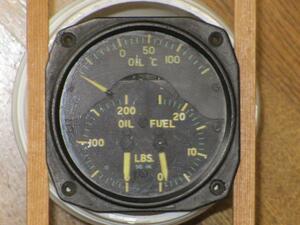  aircraft used meter [OIL FUEL LBS]