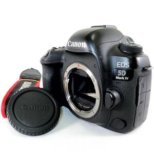 訳あり 1円オークション CANON EOS 5D Mark IV ボディ ブラック デジタル 一眼レフカメラ キャノン マーク4 k2532