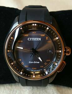 【CITIZEN Bluetooth BZ4006-01E チタン スマホ連携 黒金 W410-S114195】