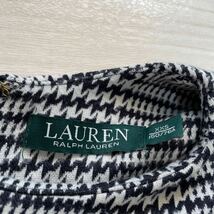 LAUREN RALPH LAUREN ローレンラルフローレン レディース ニットセーター 千鳥格子 サイズXXS 美品_画像2