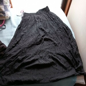 スカート黒 L サイズ