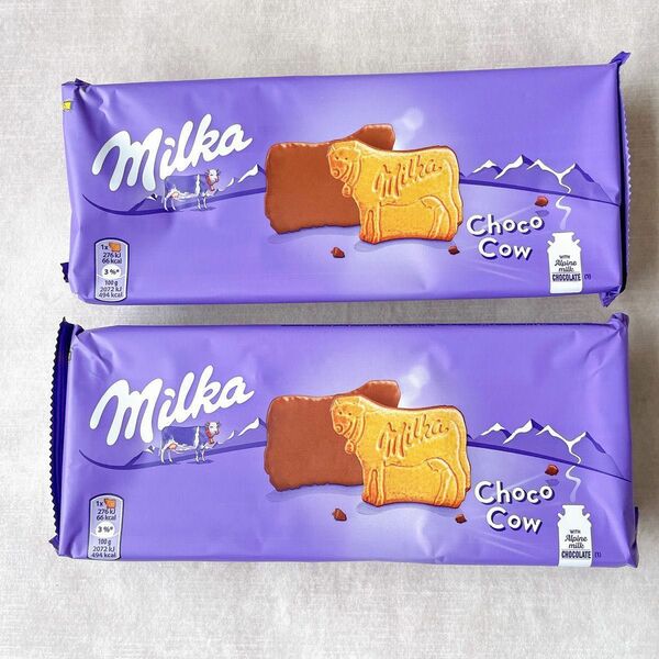 milka 【日本未販売】choco cow 2点セット　ミルカ　ドイツ チョコレート